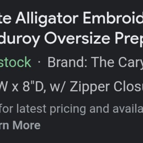 A set of lacrosse oversized alligator embroidery corduroy pillows